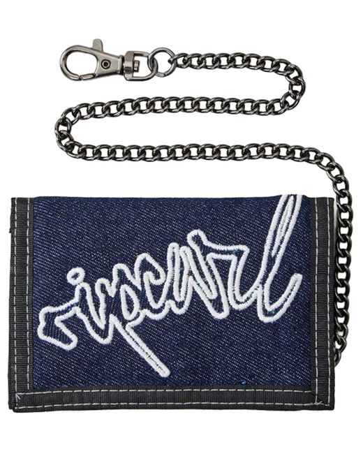 Rip Curl Blue Archive Denim Surf Polyester Wallet Dark Denim for men