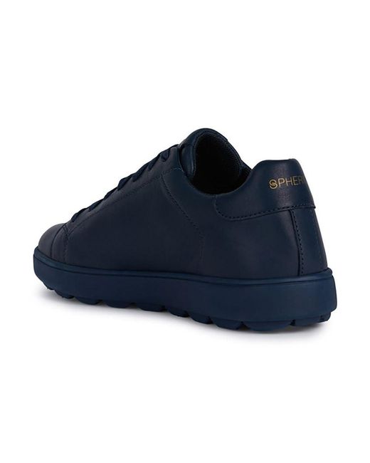 Geox Blue Spherica Ecub-1 Low-cut Sneakers for men