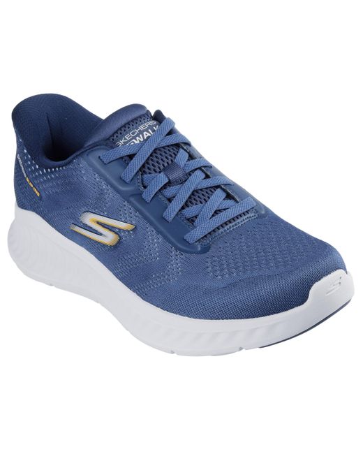 Skechers Blue Hands Free Slip-Ins Go Walk Now for men