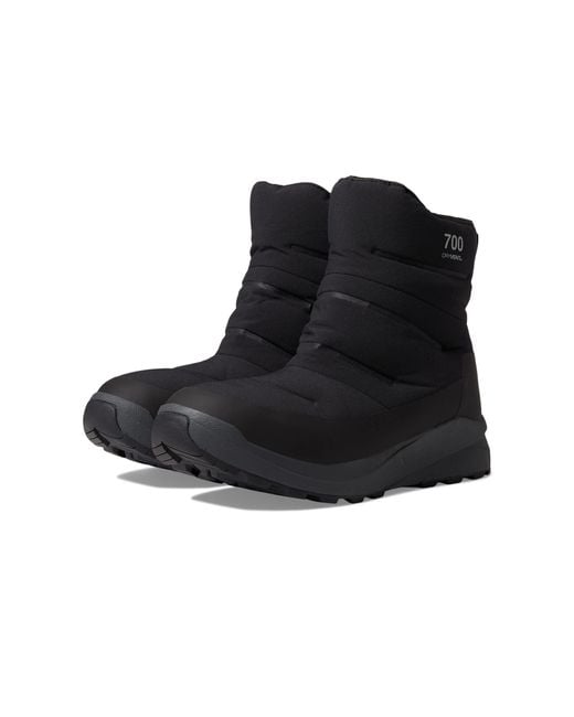 The North Face Nuptse Il Track Shoe Tnf Black/asphalt Grey 9.5 for men