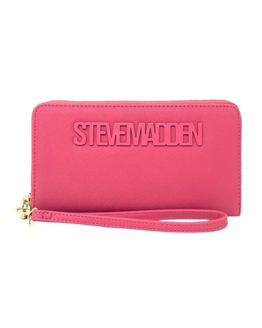 Steve madden pink wallet sale