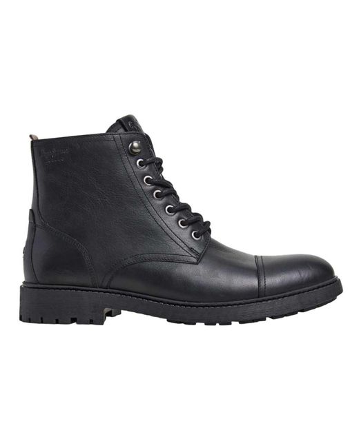 Pepe Jeans Black Fred Land Boots for men