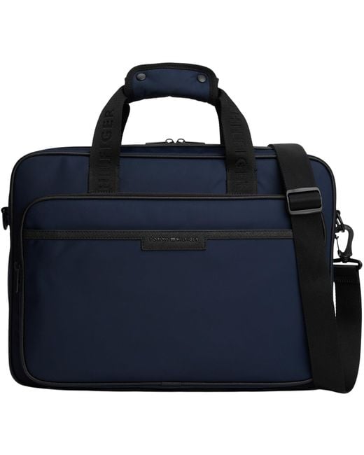 Maletín para portátil Hombre Repreve con correa para trolley Tommy Hilfiger de hombre de color Blue