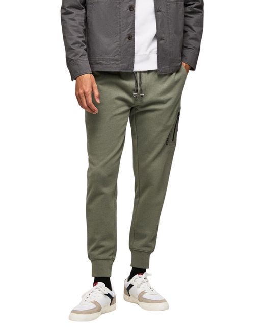 Pepe Jeans Green Steven Jogg Pants for men