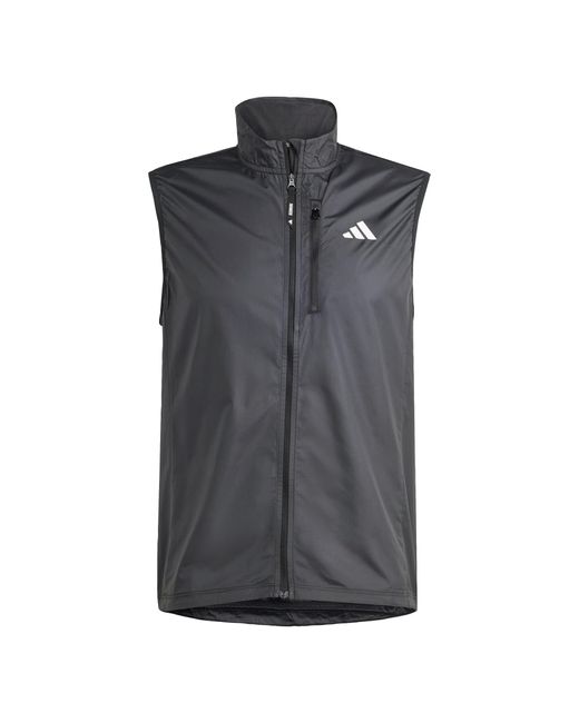 Own The Run Vest Giacca di Adidas in Gray da Uomo