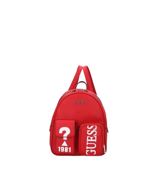 Utility Vibe Zaino Rosso HWVQ7751320 di Guess in Rosso - 29% di sconto |  Lyst