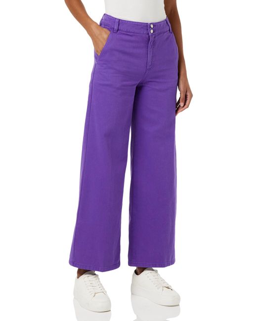 Pantalone di Benetton in Purple