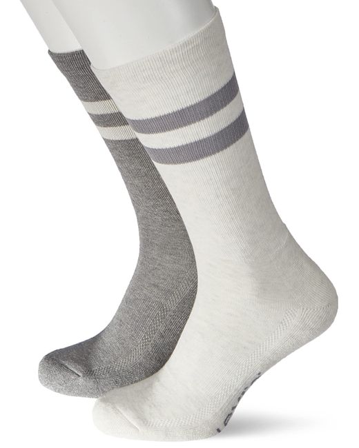 Levi's Gray Sneaker Crew Sock
