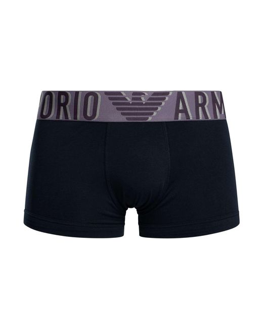 Trunk Maillot Emporio Armani pour homme en coloris Blue
