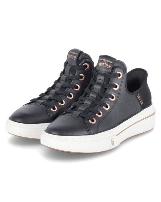 Skechers Snoop One Og Leren Sneaker Voor in het Black