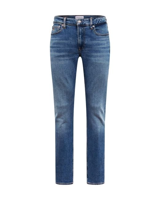 Calvin Klein Blue Ckj 058 Slim Taper Jeans for men