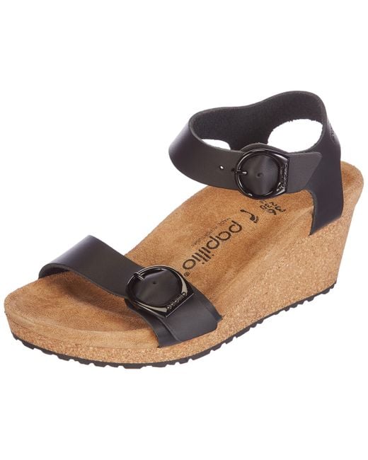 Birkenstock Blue Papillio Soley Ring-buckle Sandal