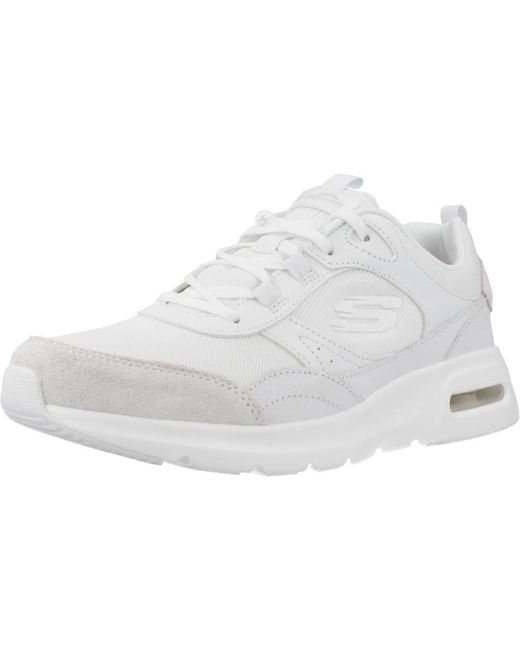 Skechers White Skech-air Court Cool Avenue