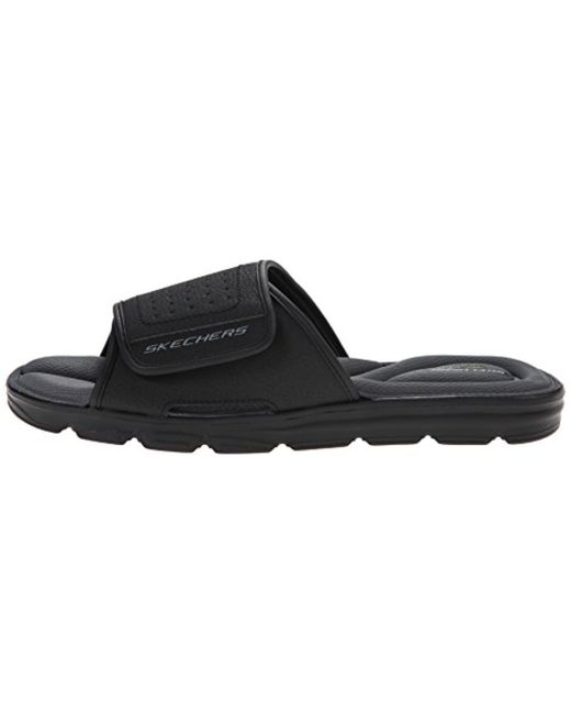 Skechers Sport Wind Swell 51314 Sandal in Black for Men | Lyst