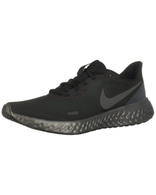 Nike Lace Revolution 5 Flyease Running Shoe in Black White Anthracite  (Black) for Men - Save 65% - Lyst
