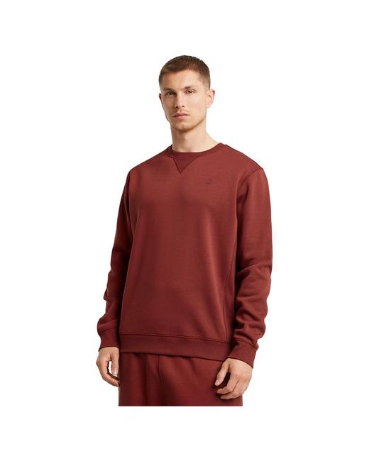 G-Star para Hombre Sudadera Premium Core G-Star de hombre de color Red