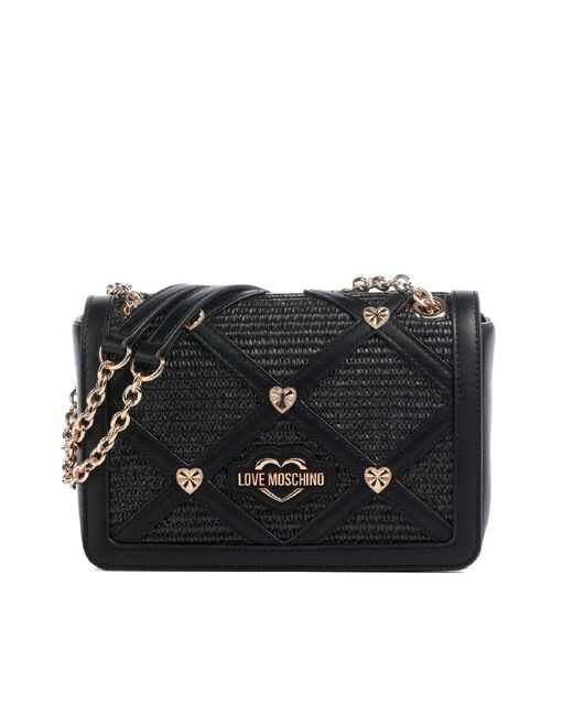 Love Moschino Black Jc4313pp0i Shoulder Bag