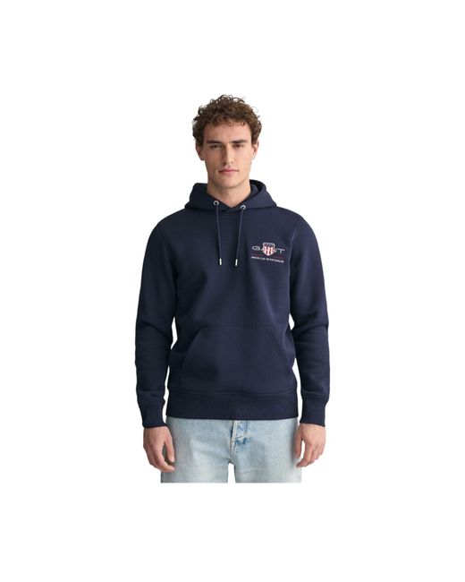 Gant Hoodie in Blue für Herren