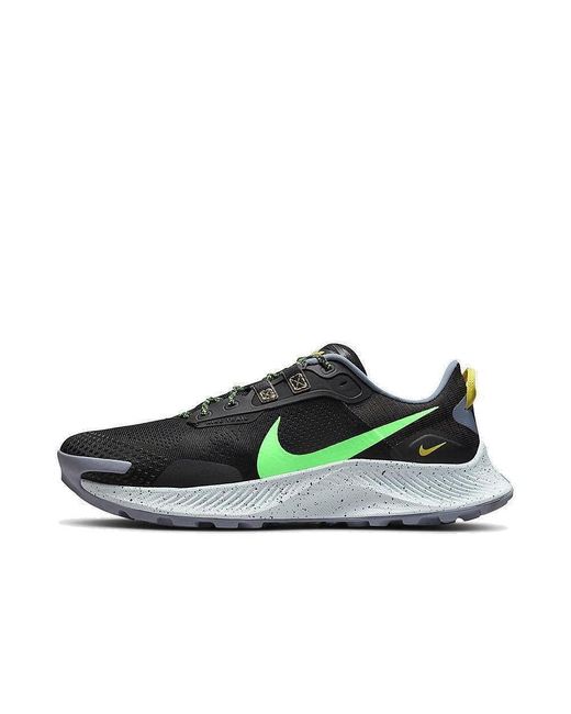 Nike Green Pegasus Trail 3 Trainers Sneakers Trail Running Shoes Da8697 for men