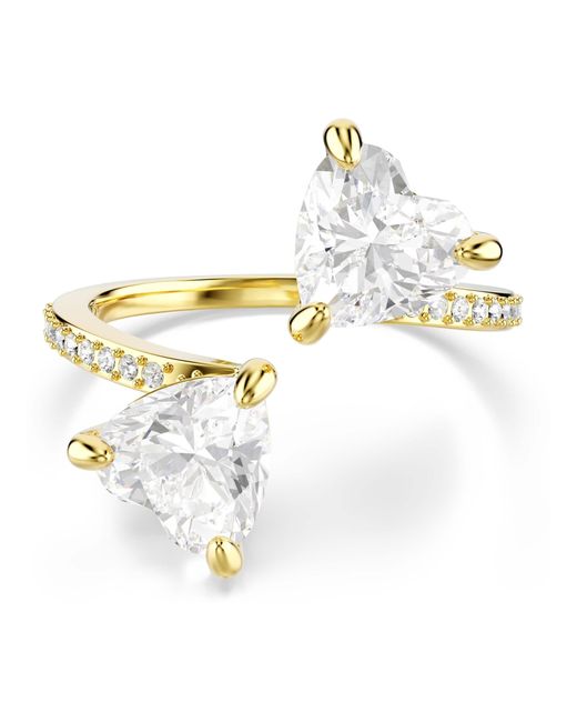 Swarovski Mesmera Attract Open Ring in het White