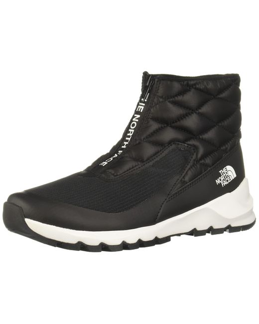 The North Face Thermoball Insulated Progressive Zip-up Snow Boot Black ...
