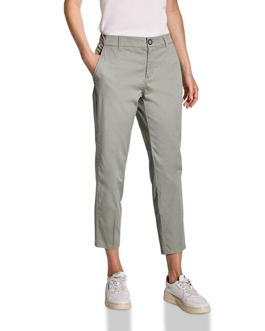 Street One Gray Softe Twill Chino