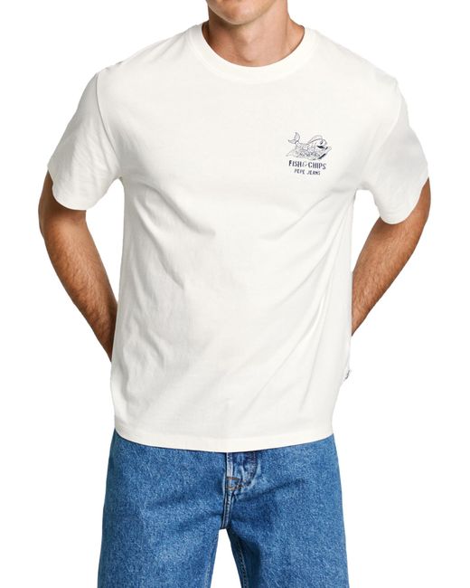 Pepe Jeans Suan Tee T-Shirt in White für Herren
