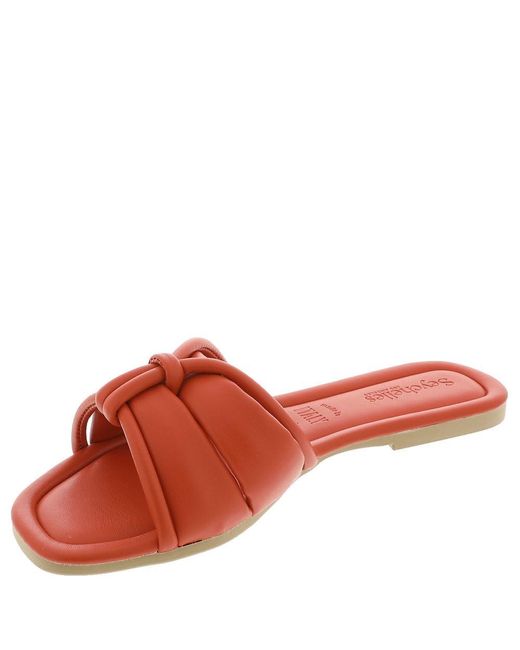 Seychelles Red Shades Of Cool Slide Sandal