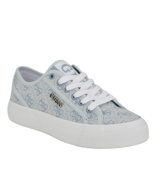 Guess Jelexa Sneaker Voor in het Blue