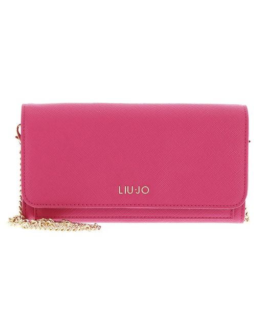 Liu Jo Caliwen Bifold Wallet Dark Pink