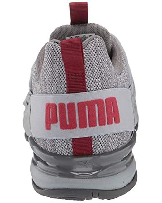 PUMA Axelion Sneaker Quarry quiet Shade red Dahlia for Men Lyst