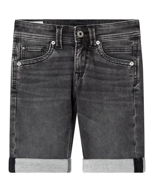 Slim Gymdigo Short Jr Pantalones Cortos Pepe Jeans de hombre de color Gray