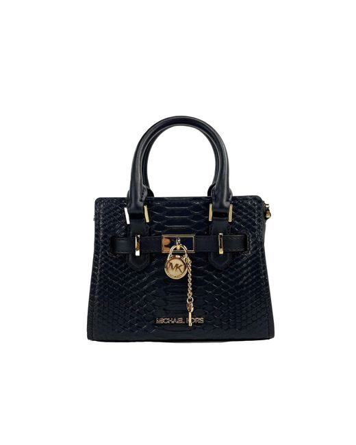 Michael kors black hamilton purse sale