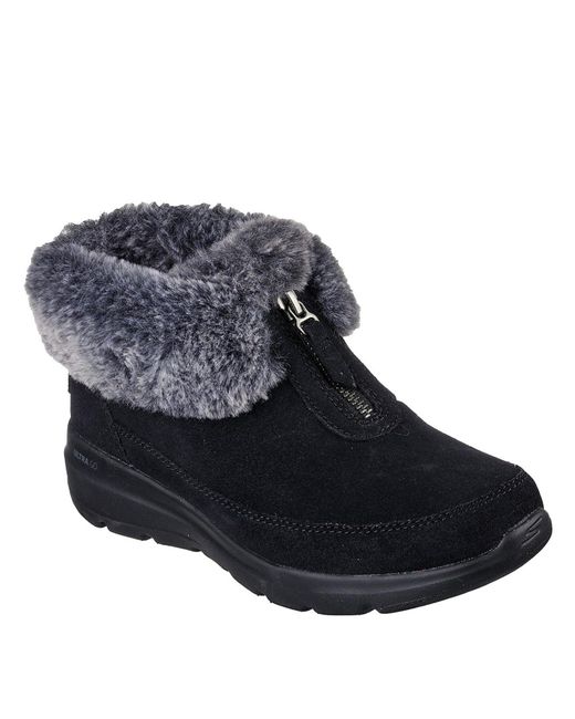 Skechers Glacial Ultra Sweet Vibes Enkellaars Voor in het Blue