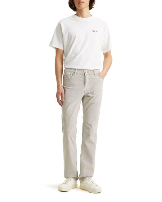Levi's White 511 Slim Jeans for men