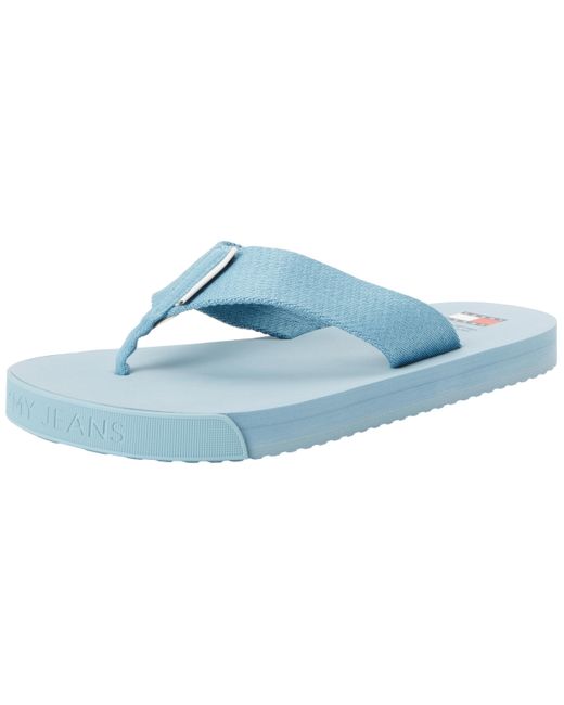 Tjm Elevated Flip Flop di Tommy Hilfiger in Black da Uomo