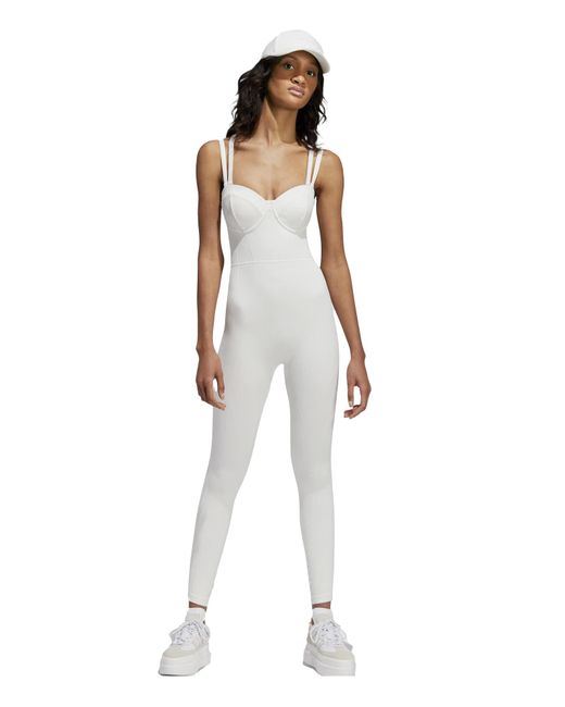 Adidas White Ivy Park 's Knit Catsuit