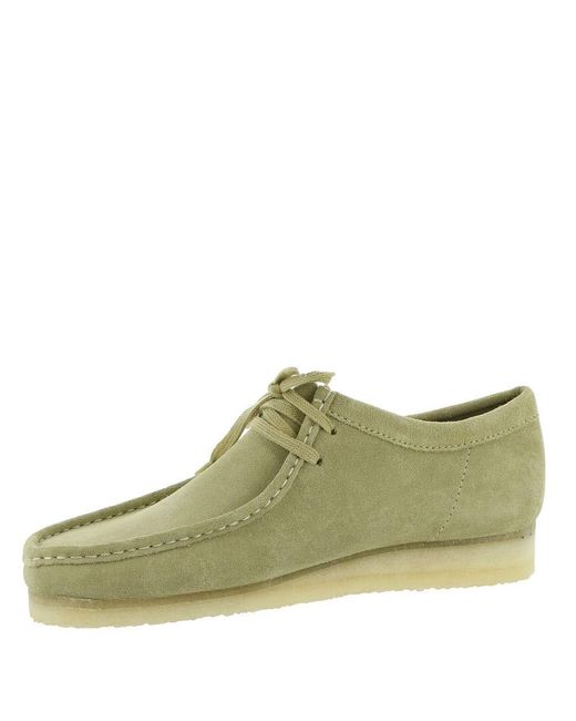 Clarks Green Wallabee Moccasin for men