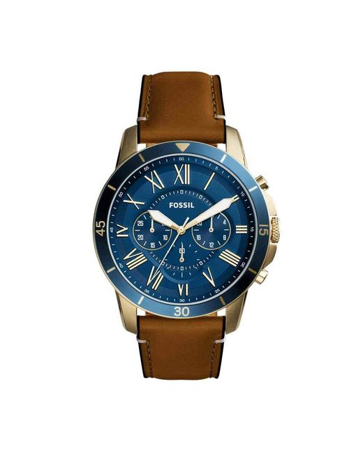 Fossil Blue Watch For Grant for men