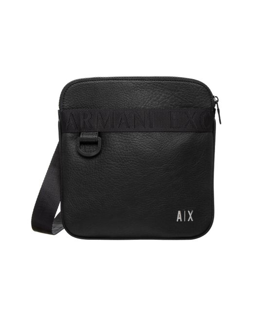 Emporio Armani Black A | X Armani Exchange Pebble Armani Exchange Backpack for men