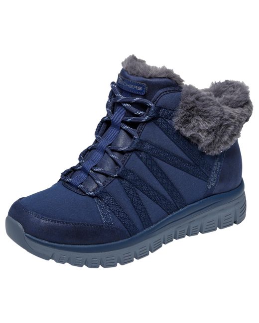 Skechers Blue Hands Free Slip-ins Ankle