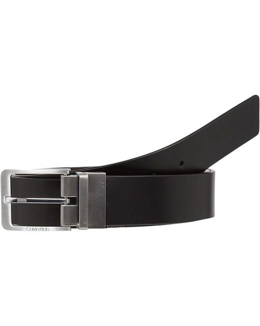 Calvin Klein Black Adj/rev Warmth 35mm K50k510956 Belt for men