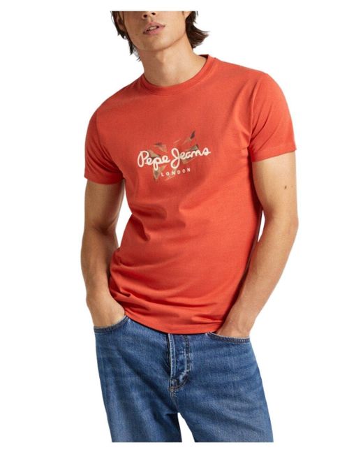 Pepe Jeans Red Count T-shirt for men