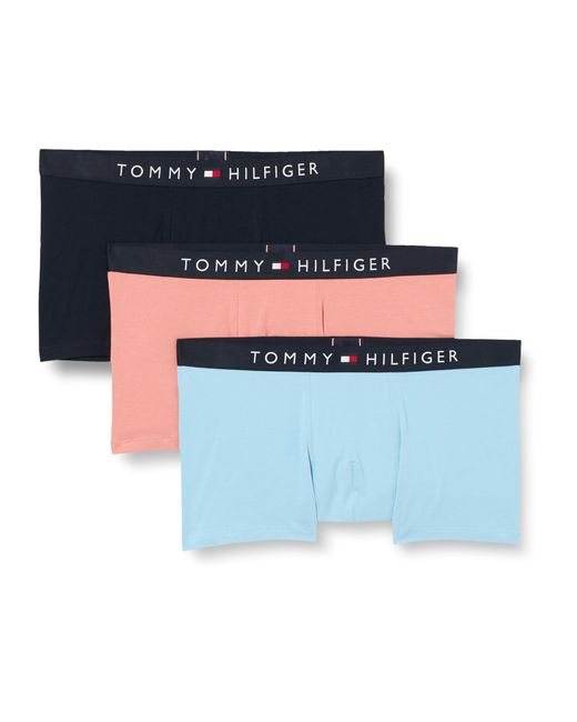 Tommy Hilfiger Blue 3p Trunk Um0um03180 for men