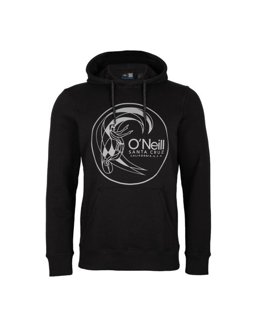 O'neill Sportswear Black Circle Surfer Hoodie Sweatshirt Leisure And Sports T-shirt for men