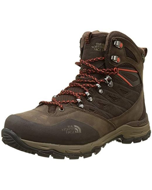 The North Face Brown Hedgehog Trek Gore-tex High Rise Hiking Boots, for men