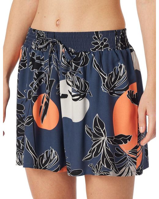 Schiesser Blue Schlafhose kurz Webhose-Mix + Relax Pyjamaunterteil