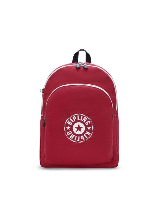 Curtis Grand sac a dos pour ordinateur portable 17 Kipling en coloris Rouge Lyst