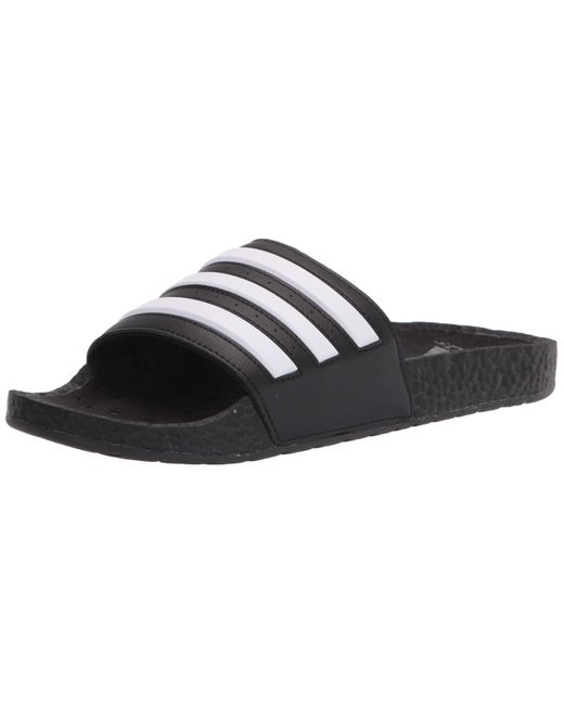 Adidas Black Unisex Adult Adilette Boost Slide Sandal