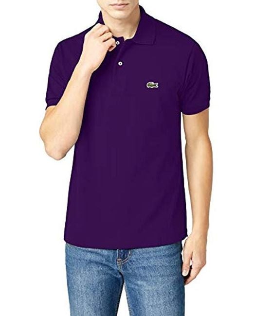 Lacoste Purple 's Polo Shirt for men